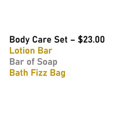 Sensitive Skin Body Care Gift Set - Bath Fizz Bag Option