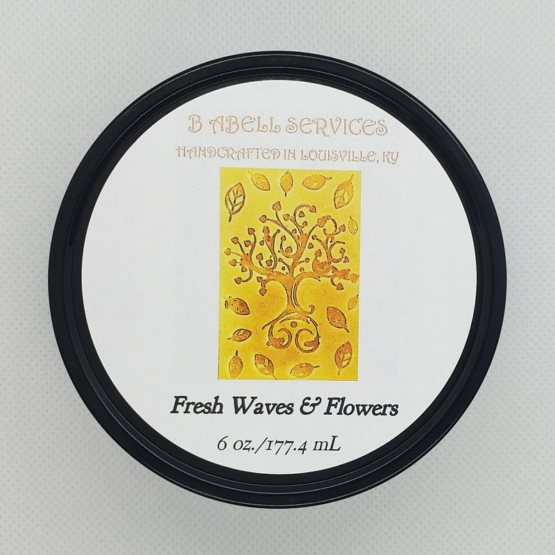 8 ounce black candle tin