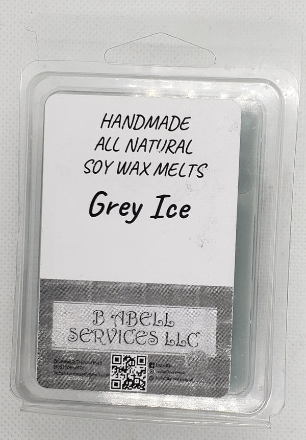 Grey Ice Wax Melt