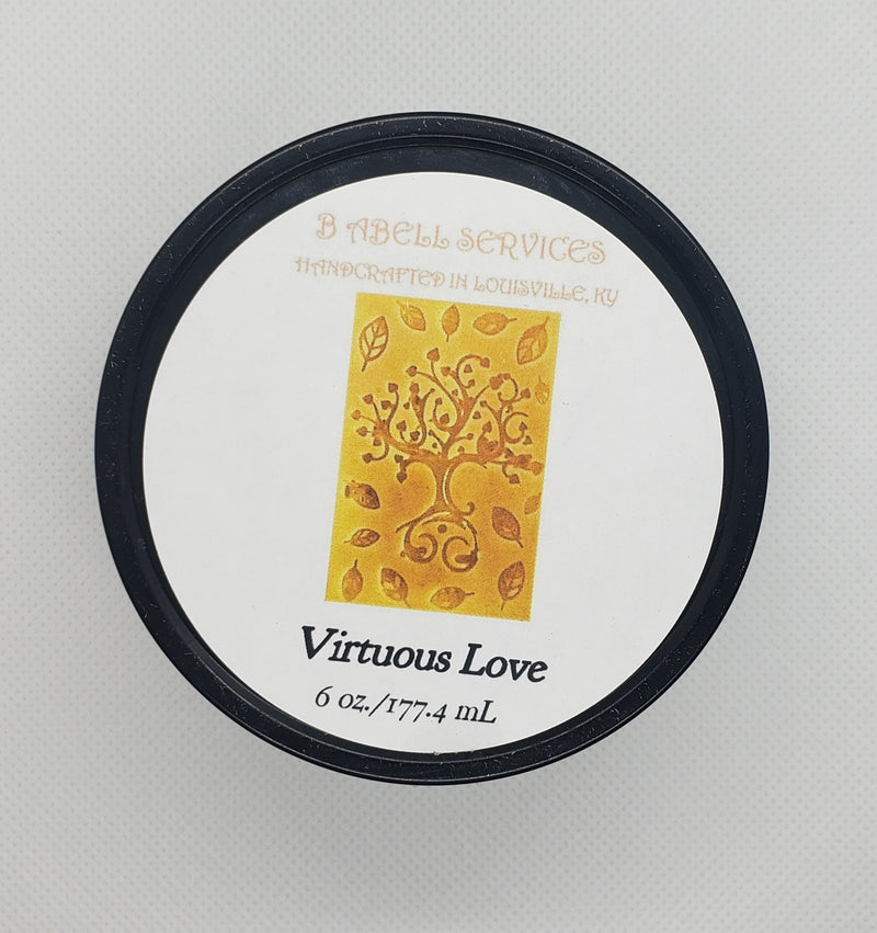 8 ounce black candle tin
